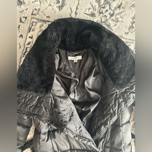 Via Spiga Black Puffer Coat - Picture 7 of 13